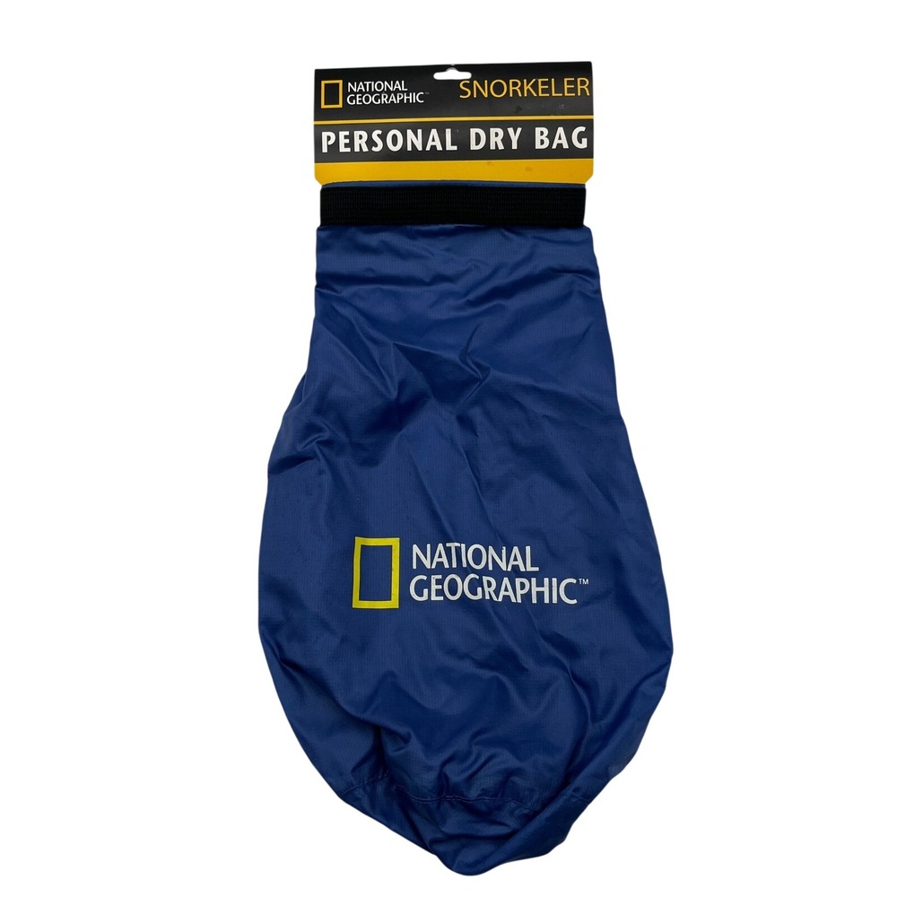 National Geographic Dry Bag Unisex OS Blue Snorkeler Personal Dry Bag Waterproof